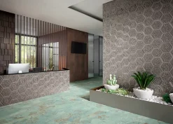 Apavisa Carrelage Zinc Natural Noir - Mat 60 x 60cm ( vendu par boite de 1,77 m² )- Carrelage Sol Effet Métal