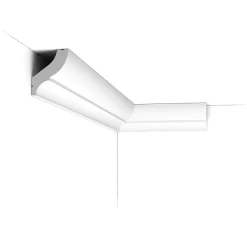 Orac Decor CB502 Corniche plafond - 5,9x4,9x200cm (h x p x L) - polystyrène Carton complet- Moulure
