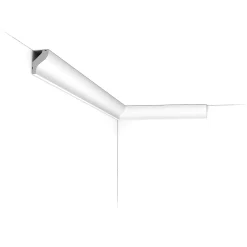 Orac Decor CB500 Corniche plafond - 2,5x1,8x200cm (h x p x L) - polystyrène A l'unité- Moulure