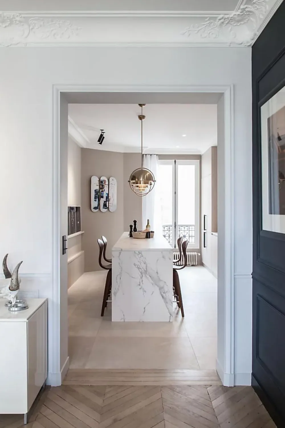 Orac Decor C338B Corniche plafond polyuréthane Luxxus - 18x18x200cm (h x p x L) - moulure décorative A l'unité- Moulure
