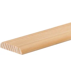 Moulure<Champlat 2 arrondis en pin 8X40mm L.2,40 m
