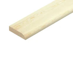 Moulure<Champlat en pin 21 x 4 mm L.2,4 m ép.0,4 cm