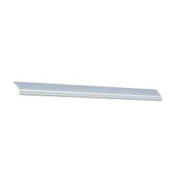 GoodHome Champlat pour fenêtre et baie coulissante alu blanc 50 mm- Accessoire Pour Fenêtre