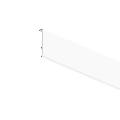 GoodHome Champlat pour fenêtre et porte fenêtre alu blanc 50 mm- Accessoire Pour Fenêtre