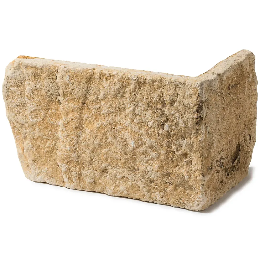Ro'Ma Nature Chaînes d'angle pierre de parement extérieur Province ton rocaille (lot de 1 mètre linéaire) -- Plaquette De Parement|Plaquette De Parement