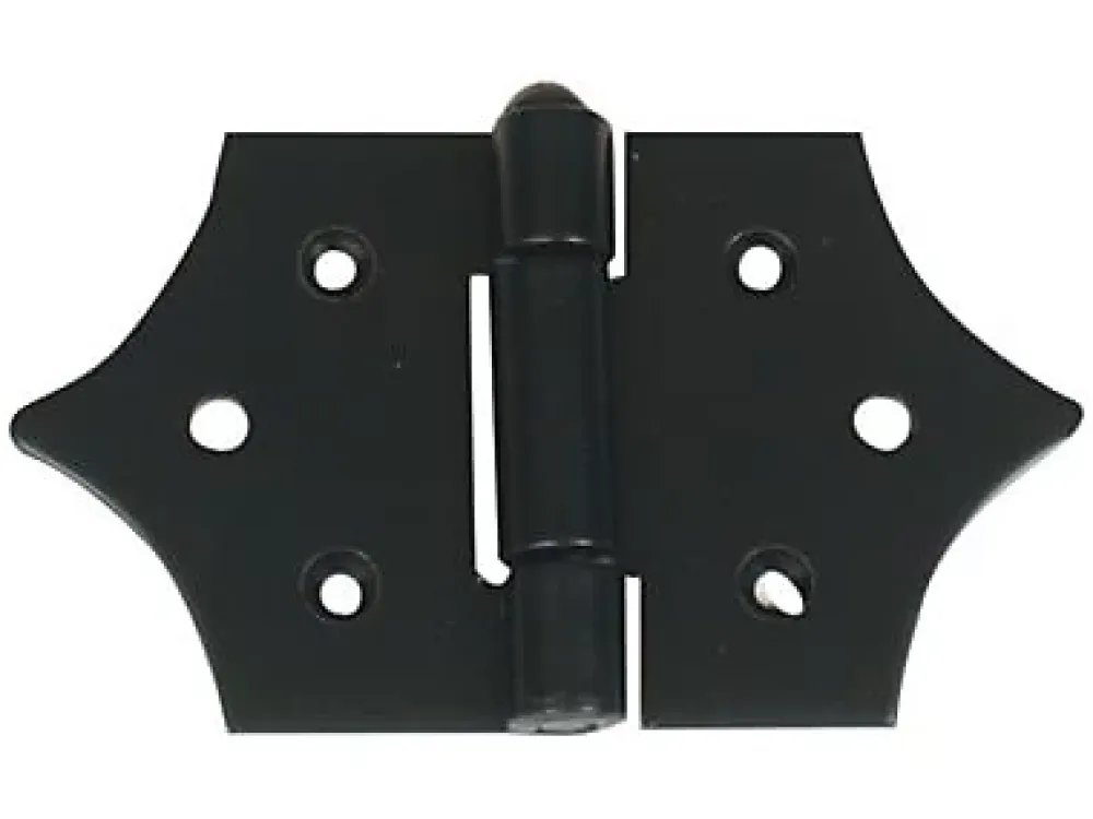 Afbat Volet Battant<Charnière décorative bichromaté acier zingué jaune 130 mm