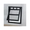 Volet-Moustiquaire Accessoire Pour Moustiquaire<Chatière de moustiquaire de Porte ou Baie Vitrée H25 cm x L20 cm Noir