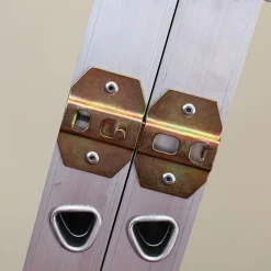 BPS Access Solutions Échelle de grenier coulissante aluminium 2 sections avec main courante, Charge max. 150 kg, EN14975, BPS Depot- Escalier Escamotable