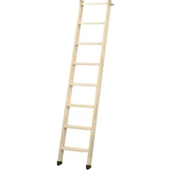 Fortia Échelle mezzanine bois 40 x 190 cm 8 marches- Escalier Mezzanine