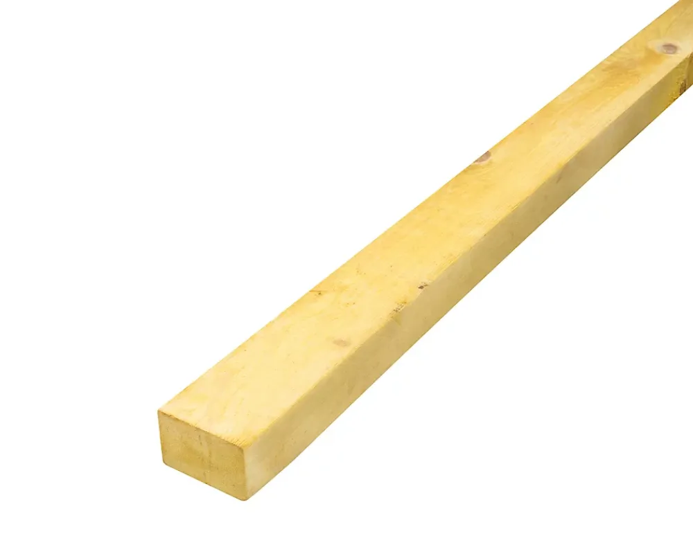 Bois De Charpente<Chevron brut traité ép 47 mm x l 75 mm x L 2 400 mm - 4 paquets