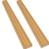 Frankystar Chopin - Lot de 6 Panneaux Acoustiques Décoratifs 235x18 cm pour Intérieur et Extérieur en WPC Oak- Lambris Mural
