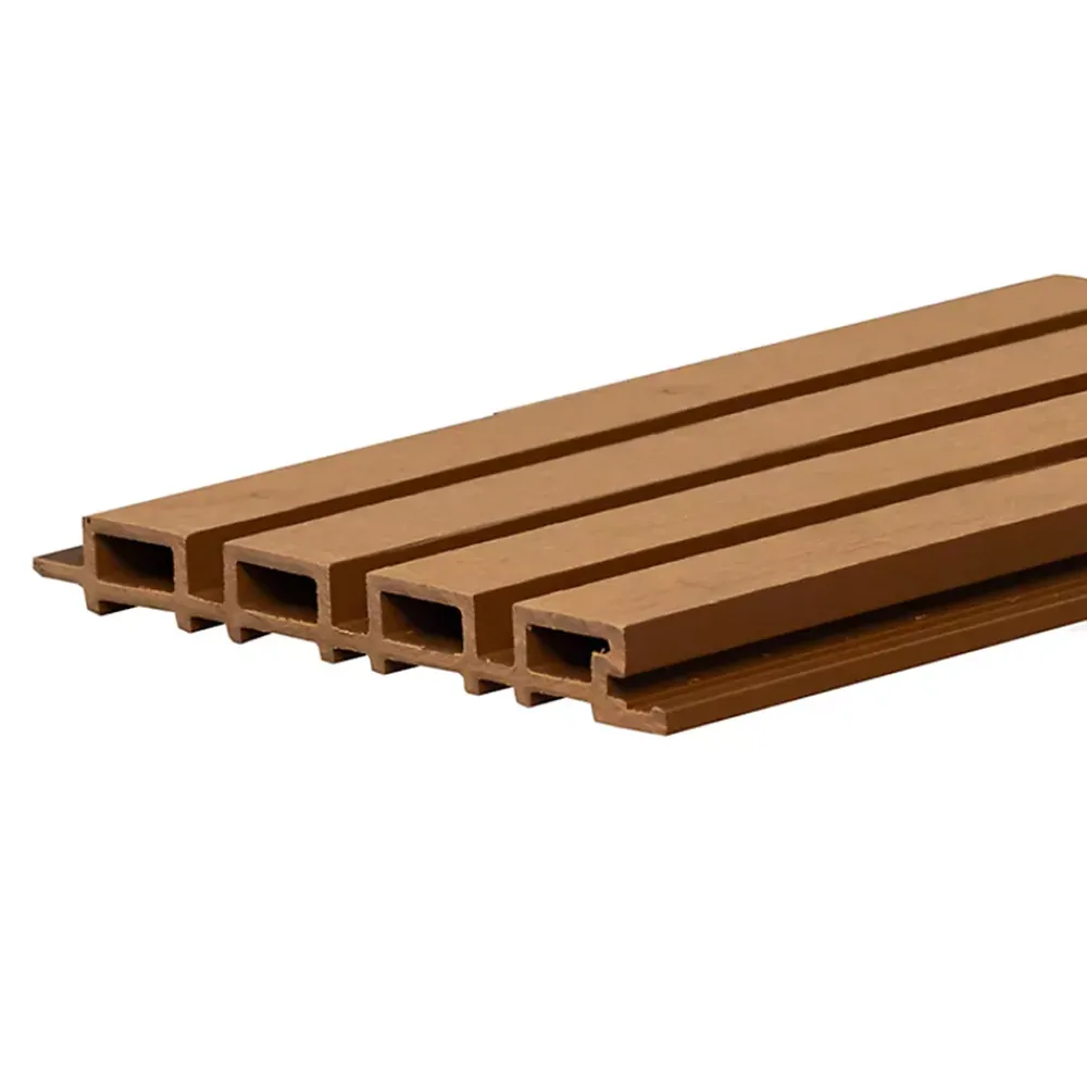 Frankystar Chopin - Lot de 6 Panneaux Acoustiques Décoratifs 235x18 cm pour Intérieur et Extérieur en WPC Oak- Lambris Mural