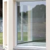 3 in 1 Châssis fixe pvc RAL 9016 ( L.: 170 cm x H.: 200 cm)- Fenêtre Pvc