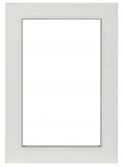 3 in 1 Châssis fixe pvc RAL 9016 ( L.: 170 cm x H.: 200 cm)- Fenêtre Pvc