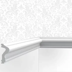 Cimaises Et Plus Moulure<Cimaise , Moulure M02- 6x2,5x200cm (h x p x L) - moulure décorative polyuréthane