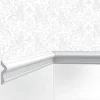 Cimaises Et Plus Cimaise , moulure murale M07 - 7,5x2,0x200cm (h x p x L) - moulure décorative polymère- Moulure