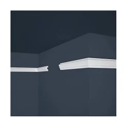 Decoon Moulure<Cimaise décorative - Modèle Elegant - Polystyrène - 200x2,1x4 cm