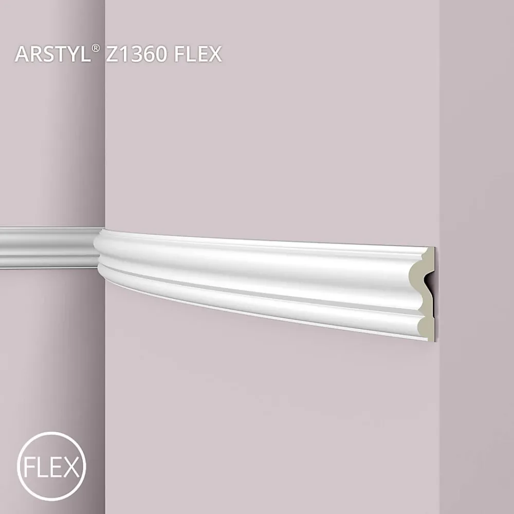 Noel & Marquet Moulure<Cimaise NMC ARSTYL Z1360 Flex Moulure décorative Moulure en stuc