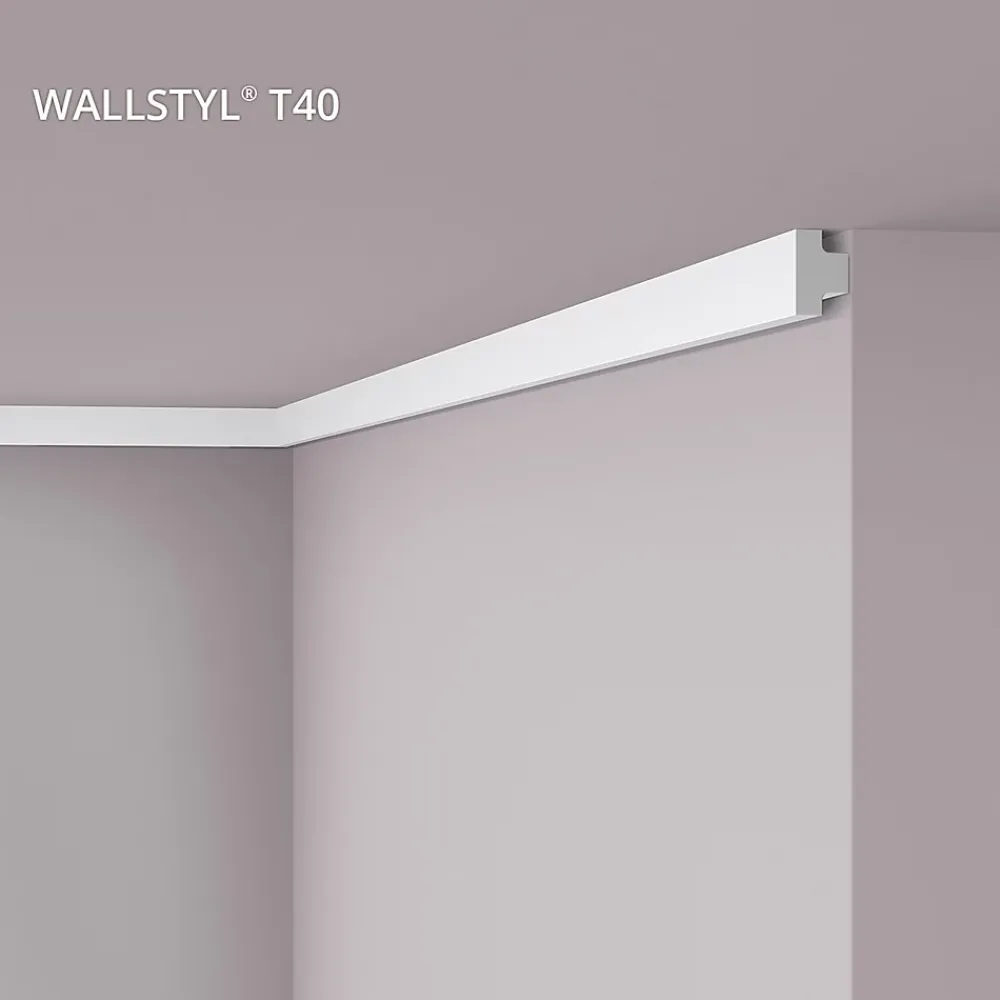 Noel & Marquet Cimaise NMC WALLSTYL T40 Moulure décorative Corniche Moulure décorative- Moulure