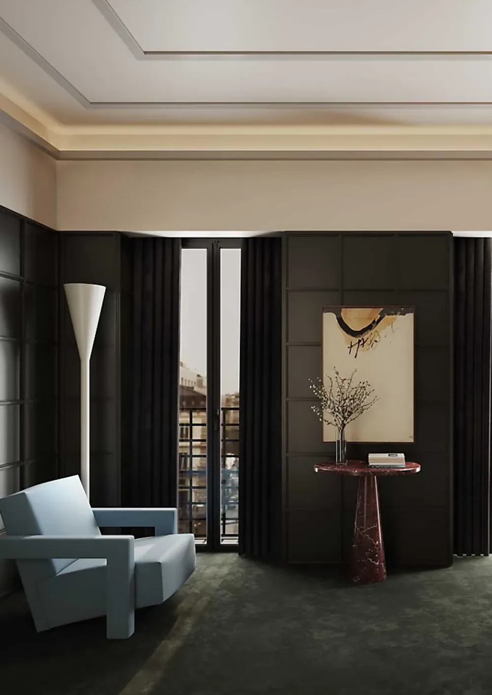Noel & Marquet Cimaise NMC WALLSTYL T40 Moulure décorative Corniche Moulure décorative- Moulure