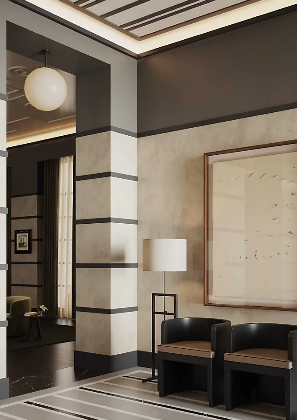 Noel & Marquet Cimaise NMC WALLSTYL WD4 Profil de décoration- Moulure