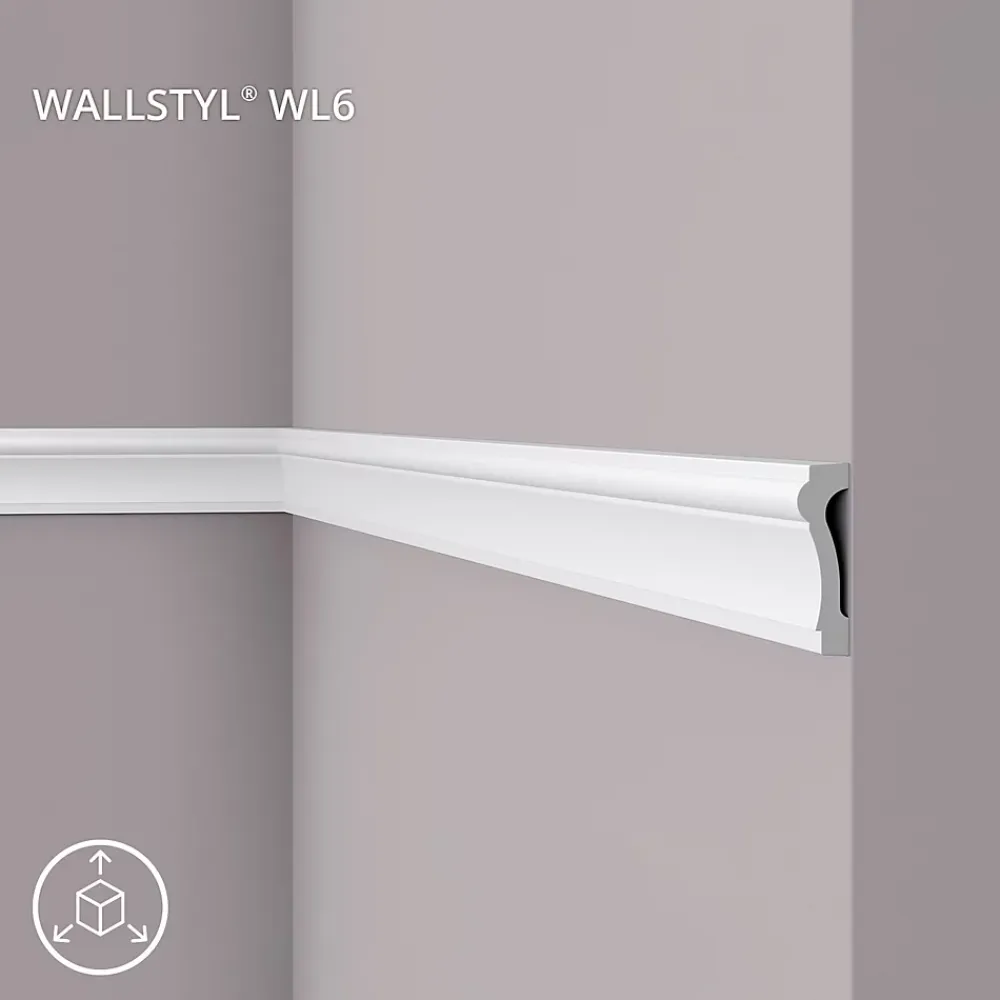 Noel & Marquet Cimaise NMC WALLSTYL WL6 Moulure décorative Encadrement de porte- Moulure