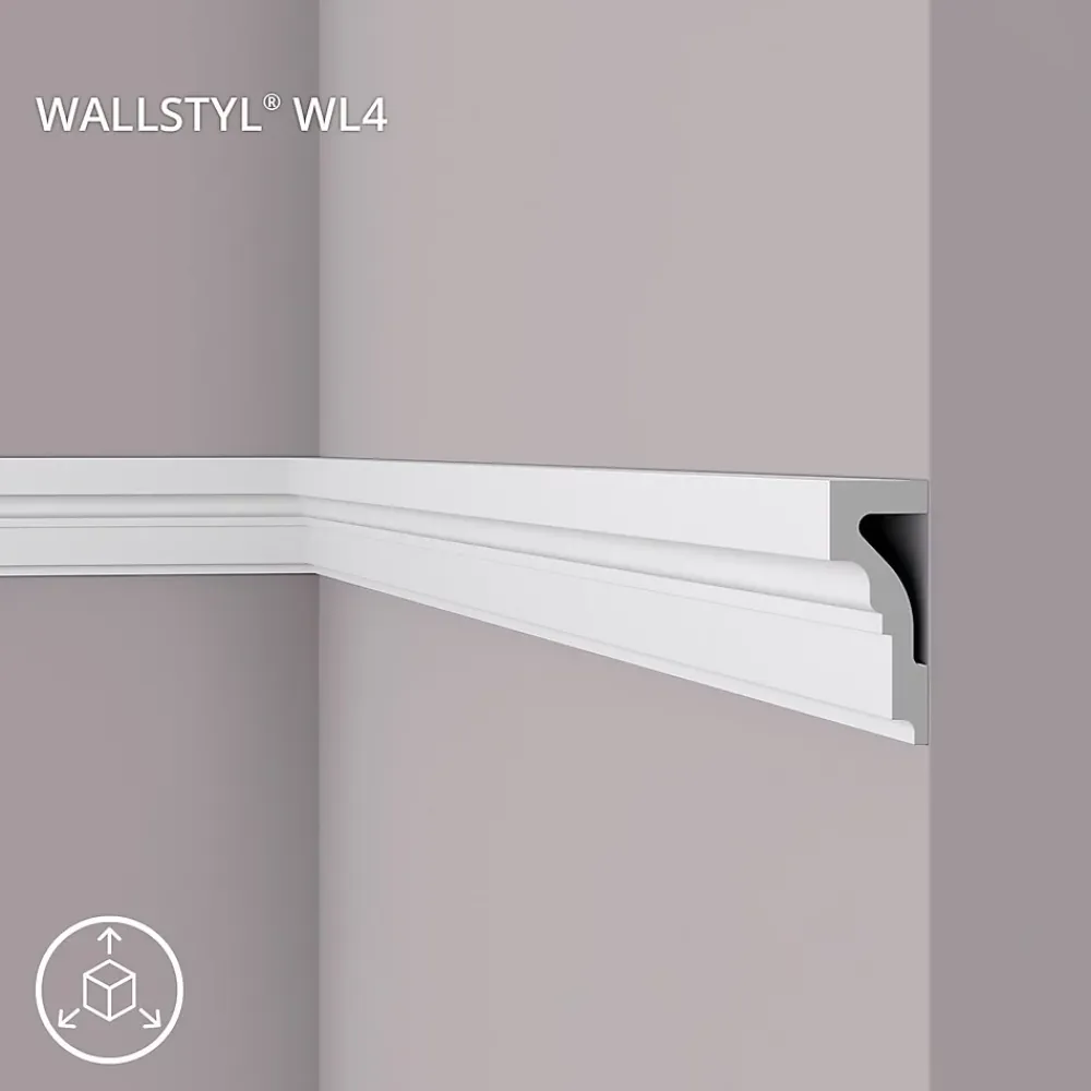 Noel & Marquet Cimaise NMC WALLSTYL WL4 Moulure décorative Corniche Moulure décorative- Moulure