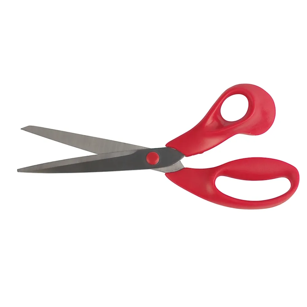 Outils Du Tapissier<Ciseaux en acier inoxydable rouge 25 cm