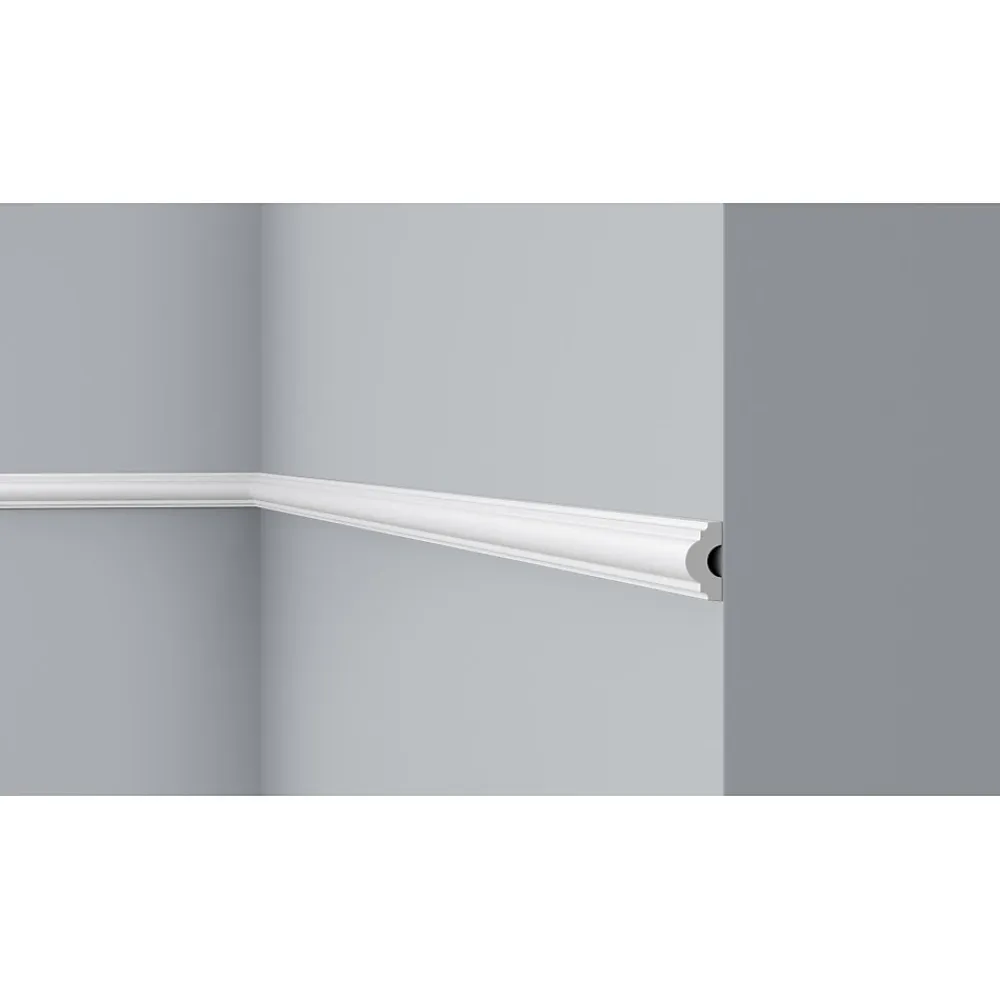 Decoflair Moulure<CL2 Cimaise Polystyrène HD 25 x 13 x 2000 - 2 pièces