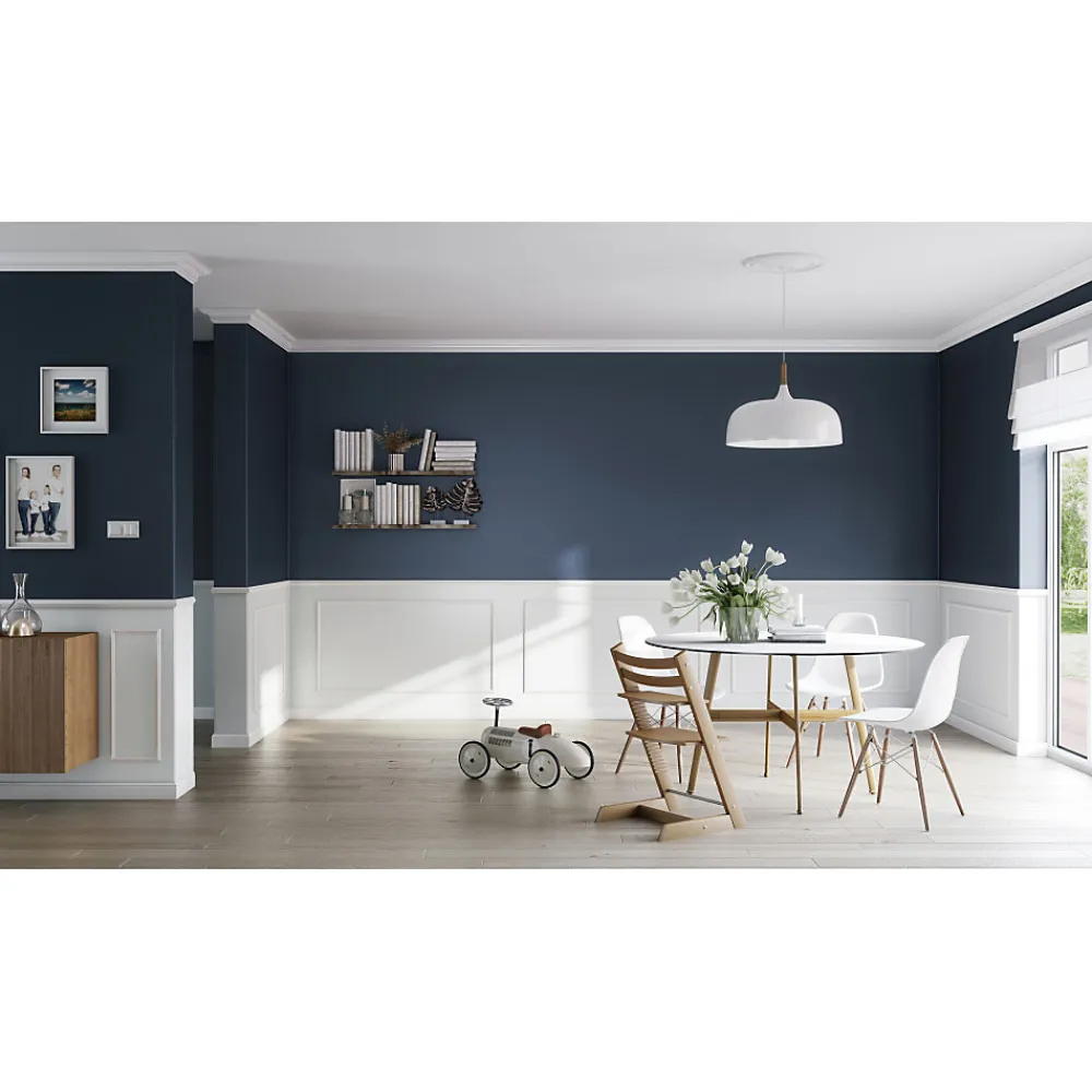 Decoflair Moulure<CL2 Cimaise Polystyrène HD 25 x 13 x 2000 - 2 pièces