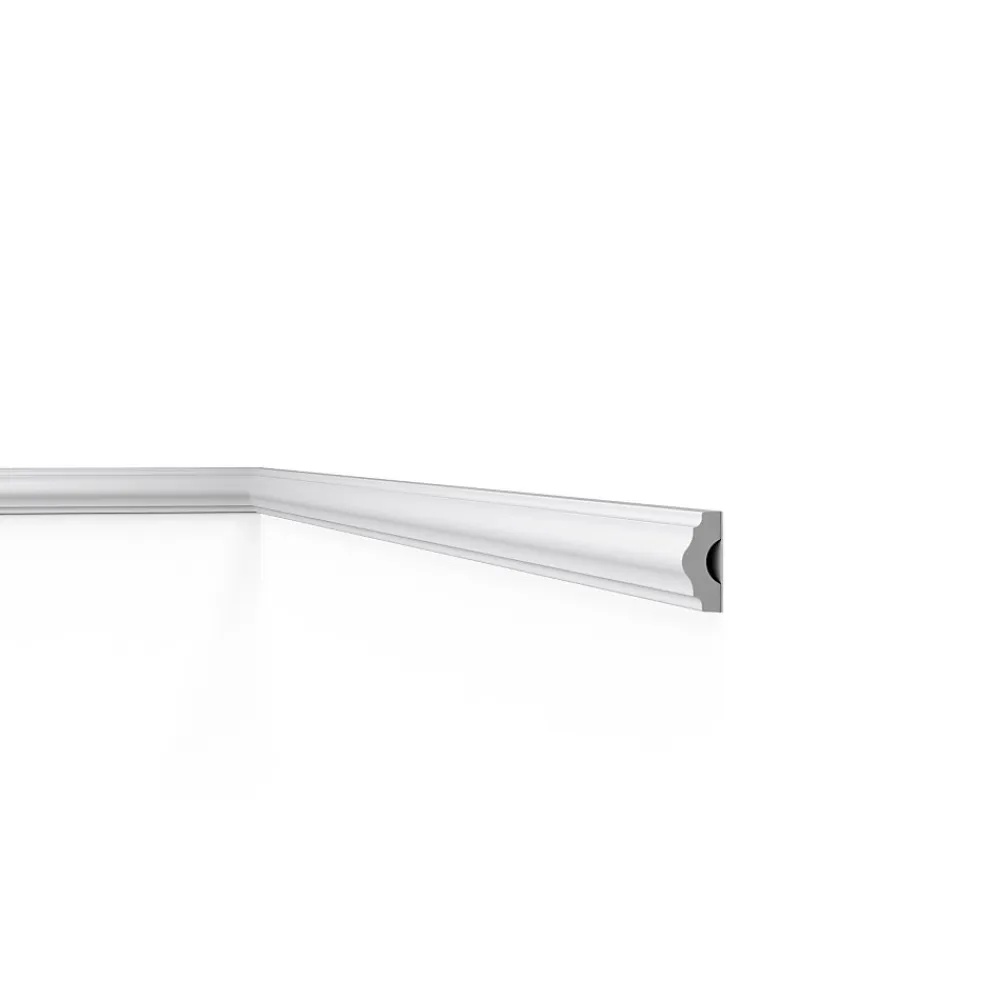 Decoflair CL1 Cimaise Polystyrène HD 38 x 16 x 2000 - 1 pièce- Moulure
