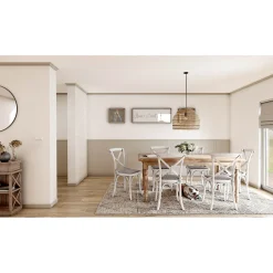 Decoflair Moulure Et Rosace De Plafond<CL13 Profilé pour éclairage Polystyrène HD 55 x 18 x 2000 - 1 pièce