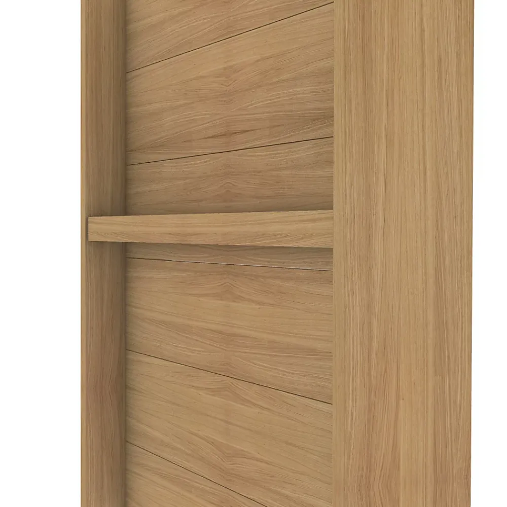Foge Claustra Intérieur<Claustra persienne réglable Jersey coloris chêne de Saragosse 250X60X1.2 cm