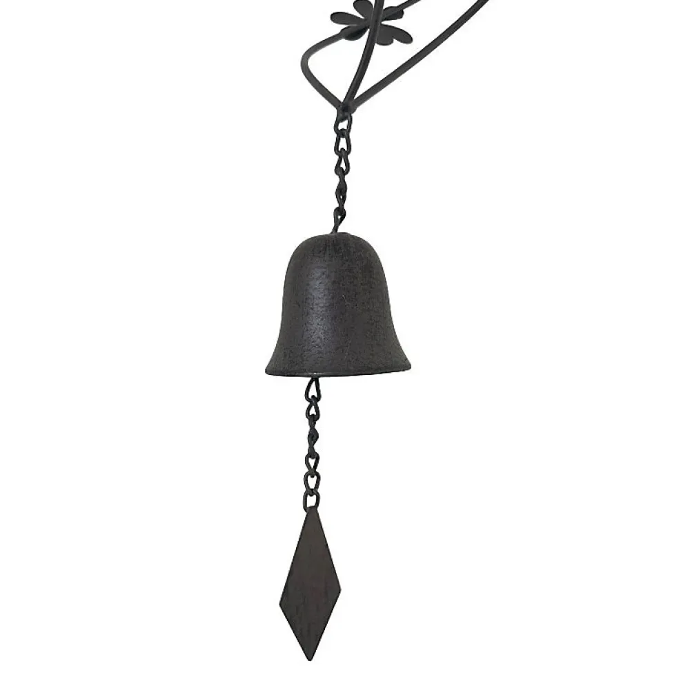 La Grande Prairie Poignée De Porte Extérieure<Cloche oiseaux colorés 29x23x74cm
