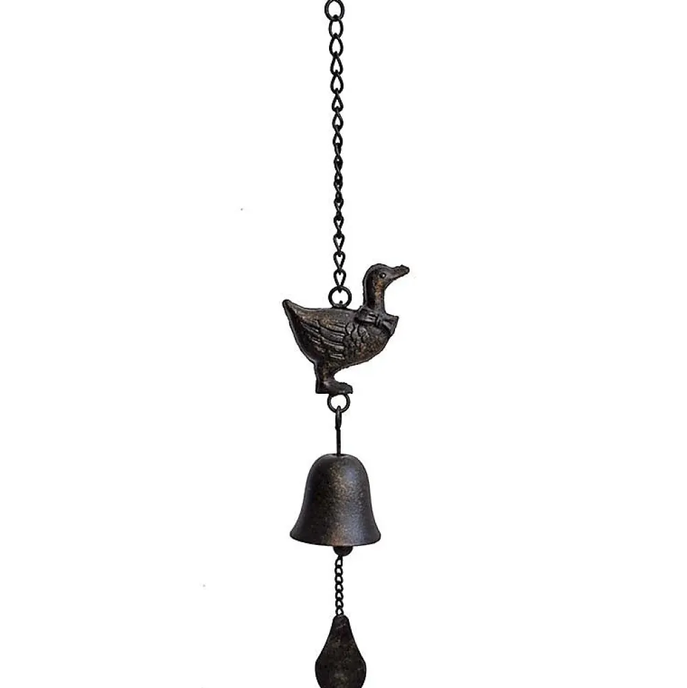 La Grande Prairie Clochette canard à suspendre 64x8cm- Poignée De Porte Extérieure