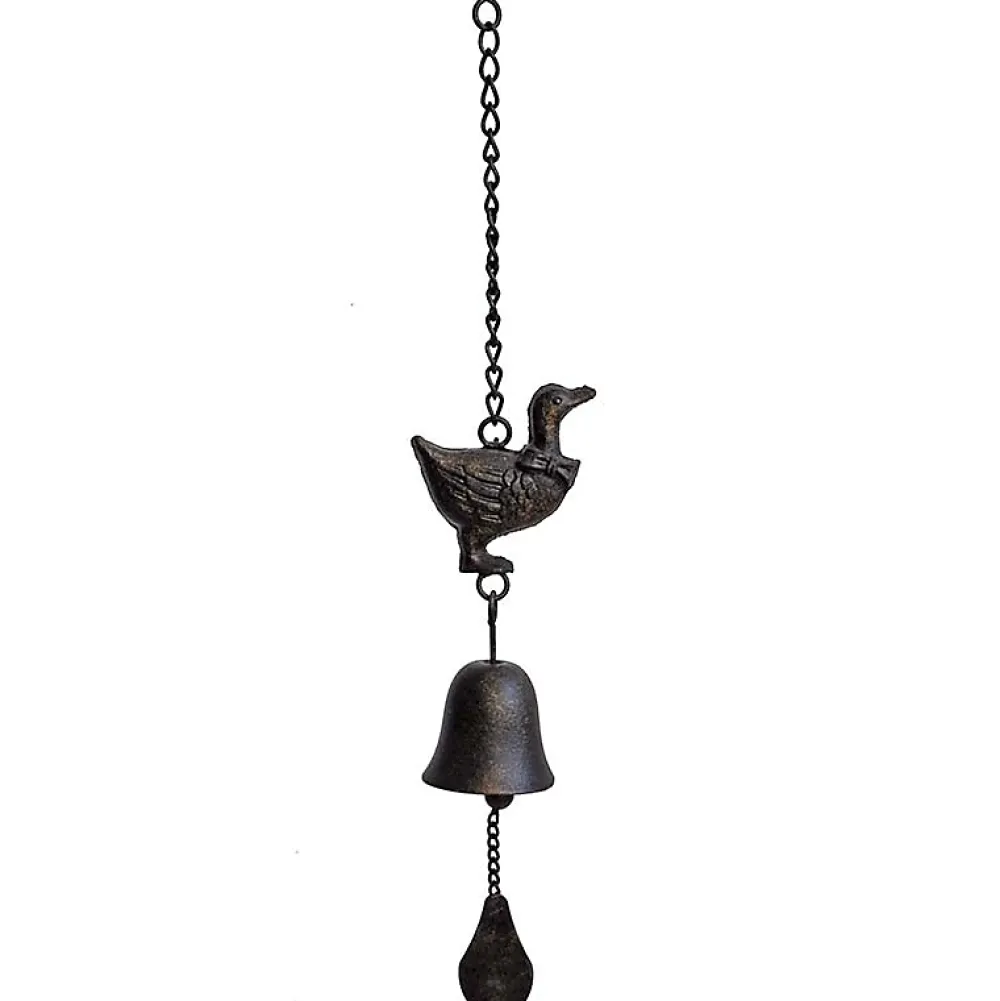 La Grande Prairie Clochette canard à suspendre 64x8cm- Poignée De Porte Extérieure
