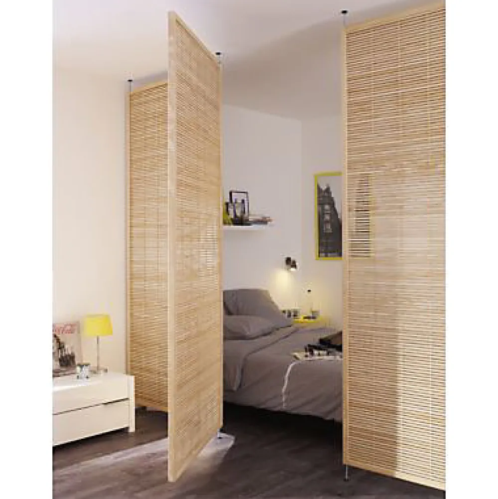 Geom Cloison Amovible<Cloison amovible 3-en-1 pin Ennea H.250 x l.100 cm