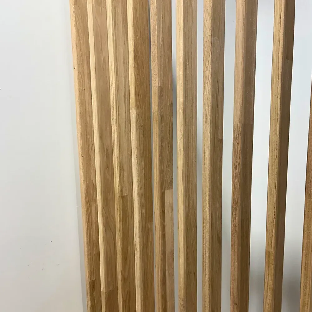 Wood&Sens Cloison Amovible<Cloison de séparation claustra droit meuble chêne, H.2,54 m x l.80 cm, P.35 cm