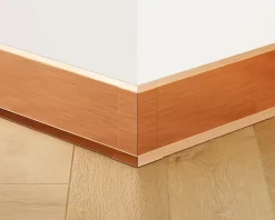 Ilcom Moulure<Coin extérieur pour plinthe FL Cuivre satiné - 30mm x 80 mm x 0,65 ep.