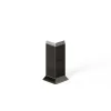 Ilcom Coin extérieur pour plinthe FL Noir poli - 30mm x 80 mm x 0,65 ep.- Moulure