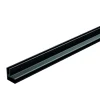 Coin profilé de finition alu noir pour dalles PVC Dumawall L. 260 x l 15cm x H. 1.5 cm Ép 5 mm- Dalle Murale Pvc|Lambris Mural