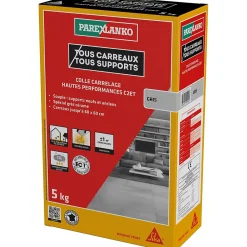 Parexlanko Colle Carrelage Mural<Colle carrelage grise hautes performances 5 kg