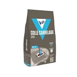 VPI Colle Carrelage Sol|Colle Carrelage Mural<Colle carrelage murs et sols grise 5 kg