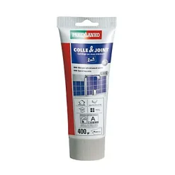 Parexlanko Colle et joint carrelage mur intérieur gris 400 g- Colle Carrelage Mural
