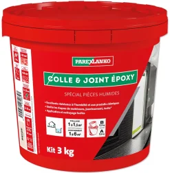 Parexlanko Colle Carrelage Sol|Colle Carrelage Mural<Colle et joint époxy beige spécial pièces humides 3 kg