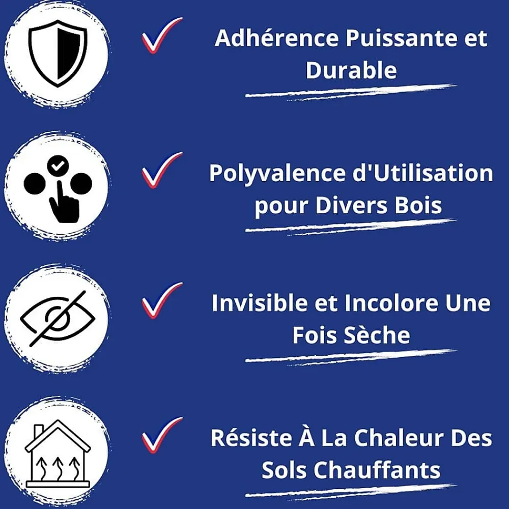 Codève Bois Colle Parquet<Colle Parquet - 5 L - Codeve Bois - Pour L'assemblage De Votre Parquet, Plancher, Escalier Ou Autre Sol En Bois.