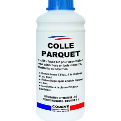Codève Bois Colle Parquet<Colle Parquet - 1 L - Codeve Bois - Pour L'assemblage De Votre Parquet, Plancher, Escalier Ou Autre Sol En Bois.