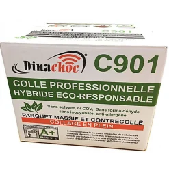 Dinachoc Colle professionnelle hybride Sans COV pour parquet C901 - 15Kg- Colle Parquet
