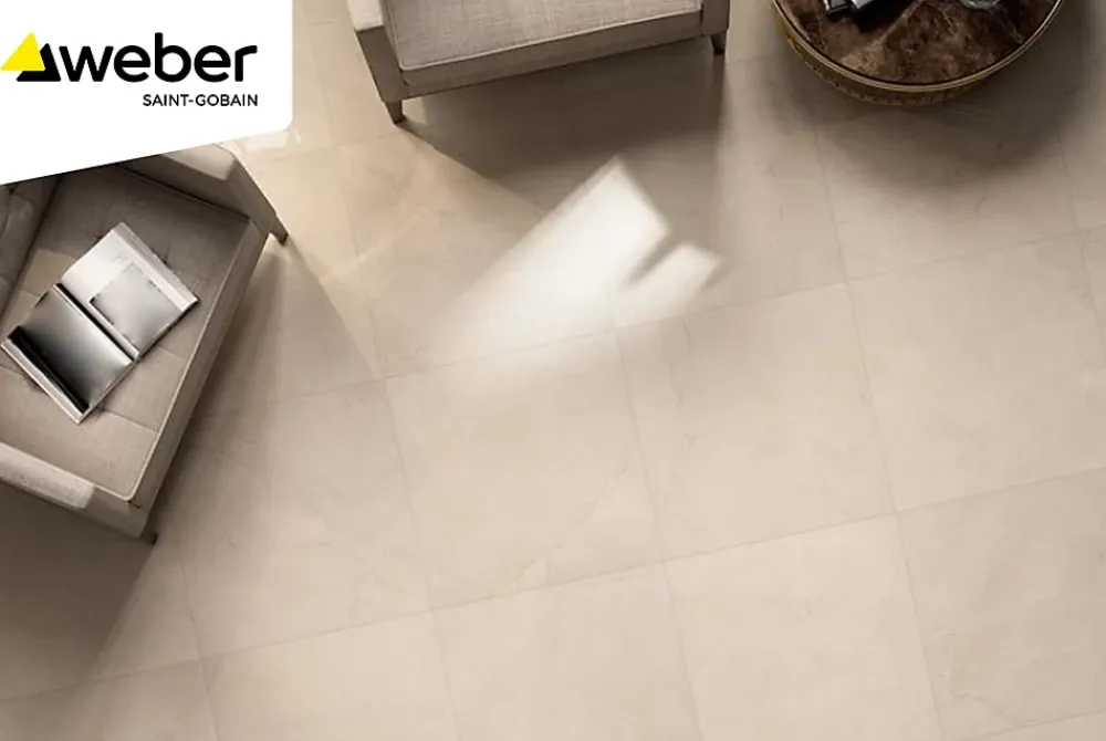 Weber Saint-Gobain Colle tous carreaux neufs et réno blanc Weber 25kg- Colle Carrelage Sol|Colle Carrelage Mural