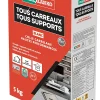 Parexlanko Colle tous carreaux tous supports Blanc 5kg- Colle Carrelage Sol|Colle Carrelage Mural